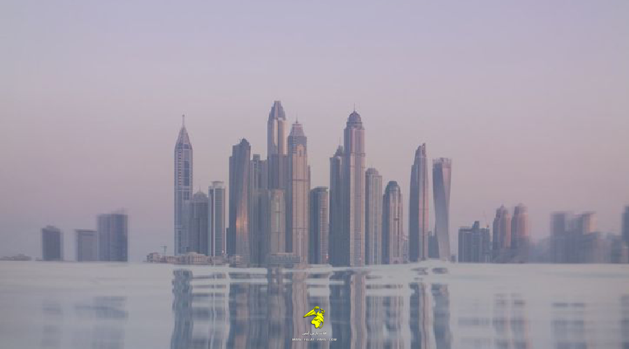 عکسی بسیار زیبا از شهر دبی 