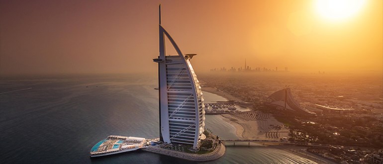 برج العرب دبی در امارات